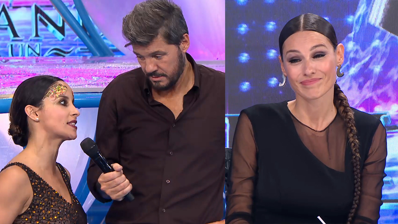 ¡Ah, Pampita está on fire! Durísima crítica al Aquadance de Lourdes Sánchez: “Caíste como una bolsa de papas”