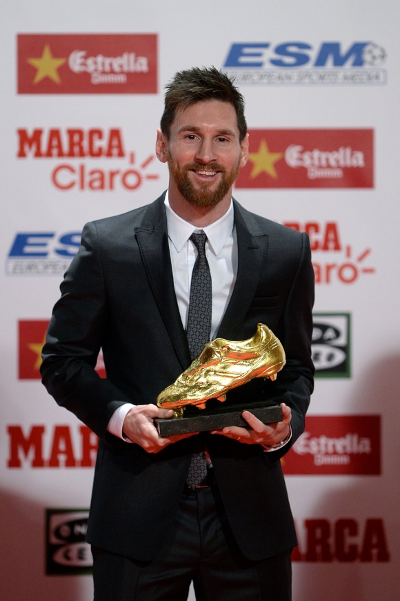 Lionel Messi fue premiado con el