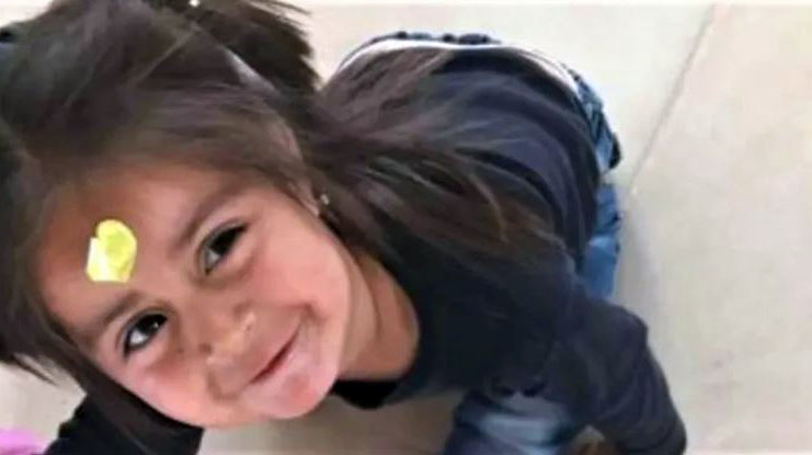 Nahiara tenía 3 años cuando la asesinaron a golpes. (Foto: gentileza La Mañana de Neuquén).