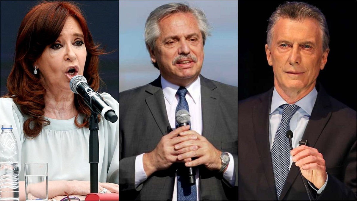 Cristina Kirchner, Alberto Fernández o Mauricio Macri, quién endeudó más a la Argentina. (Fotos: NA y Telam).