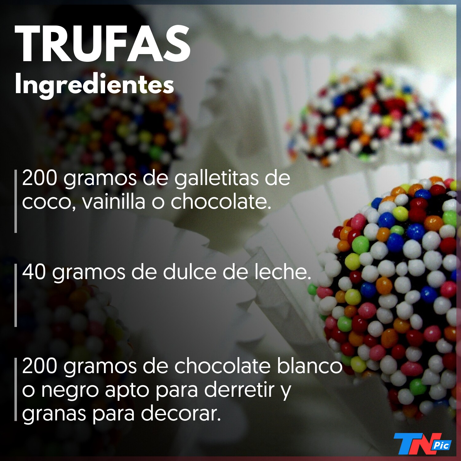 Receta para hacer trufas con los chicos | TN