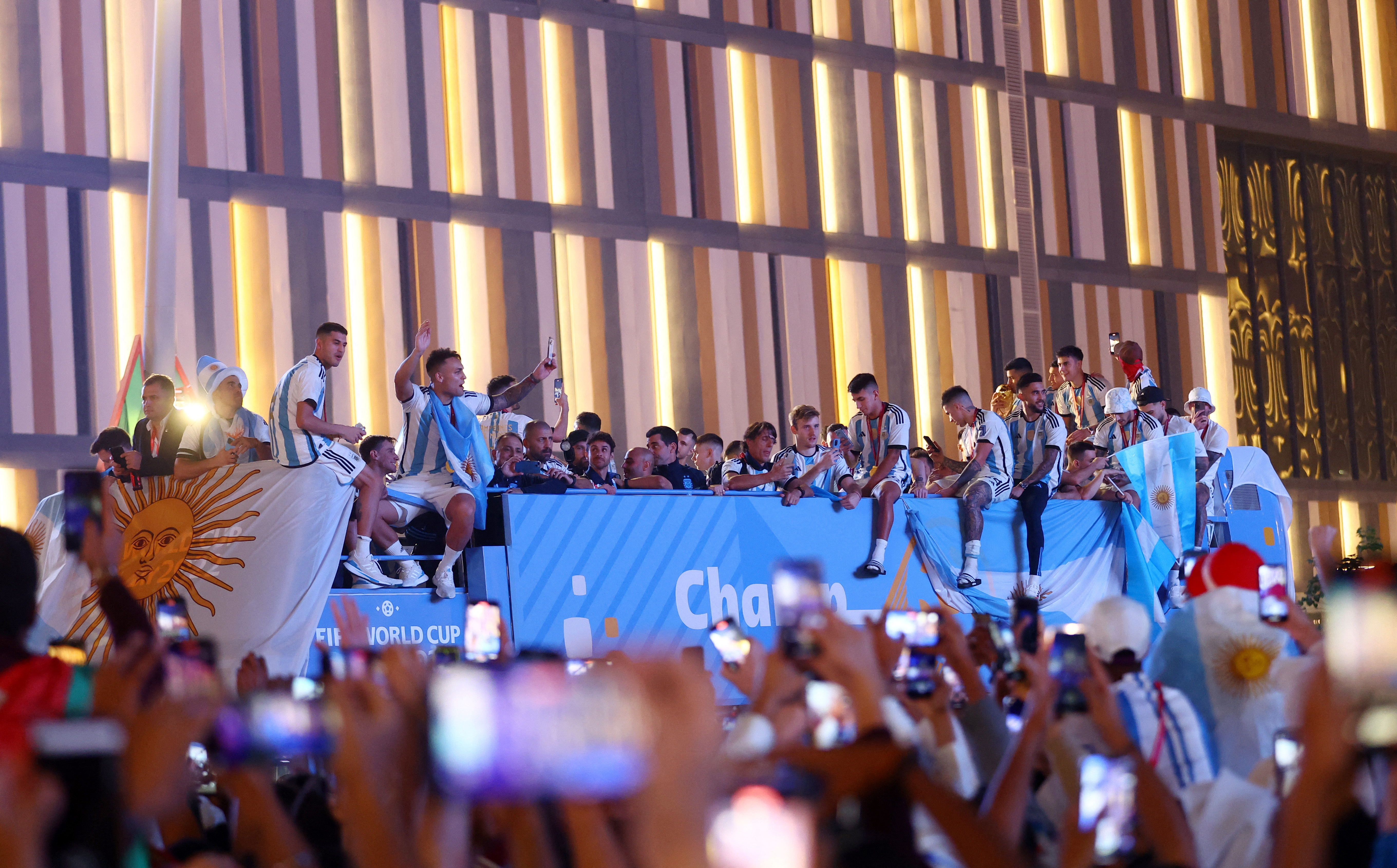 La Seleccion Argentina al Obelisco c mo ser el recorrido que