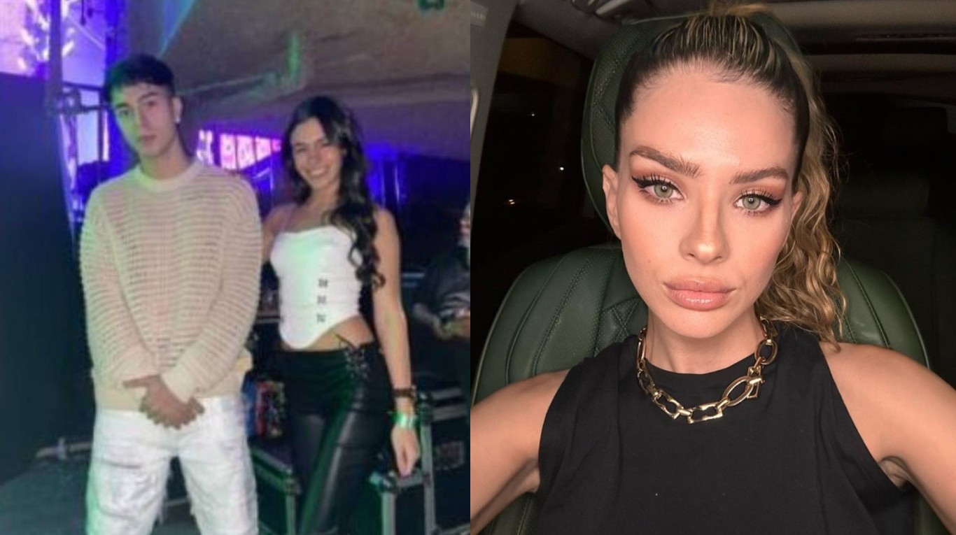 Rusherking se sacó una foto con la actual Miss Uruguay y ella debió salir a aclarar los rumores de romance (Foto: Instagram / tatiluna.ok - rusherking)