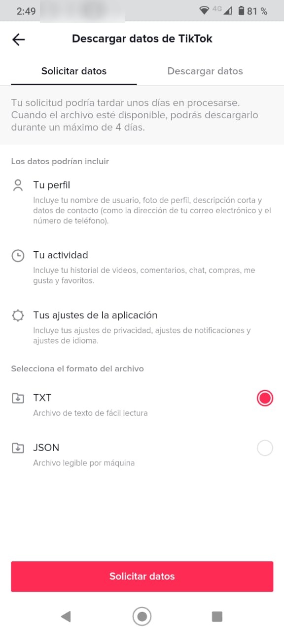 TikTok, Cómo ver mi historial de videos vistos