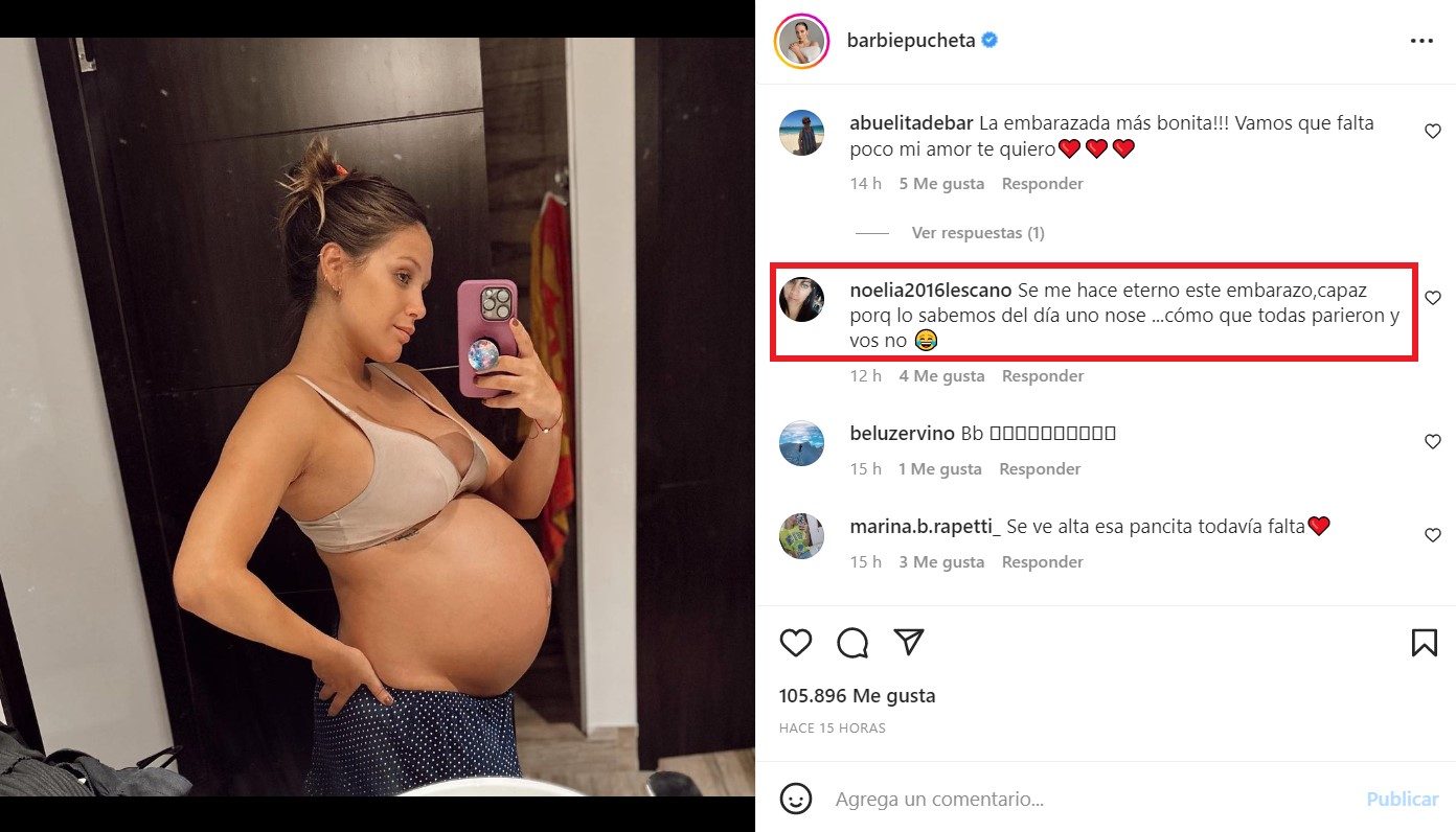 El video de Barbie Vélez con su enorme panza de embarazada a horas del  nacimiento de Salvador