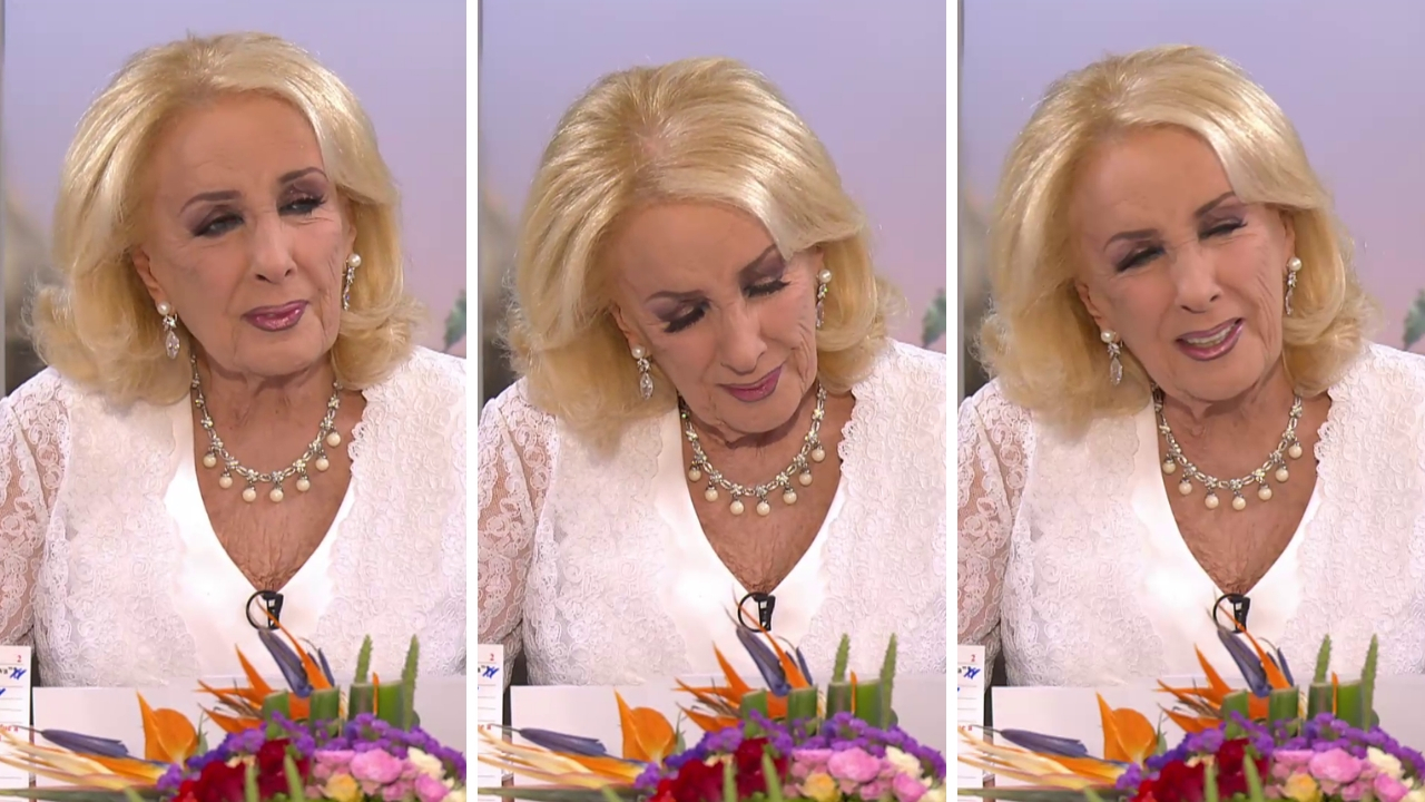 Mirtha Legrand se quebró ante el recuerdo de su vida y conmovió a la mesa: “He tenido pérdidas muy dolorosas”