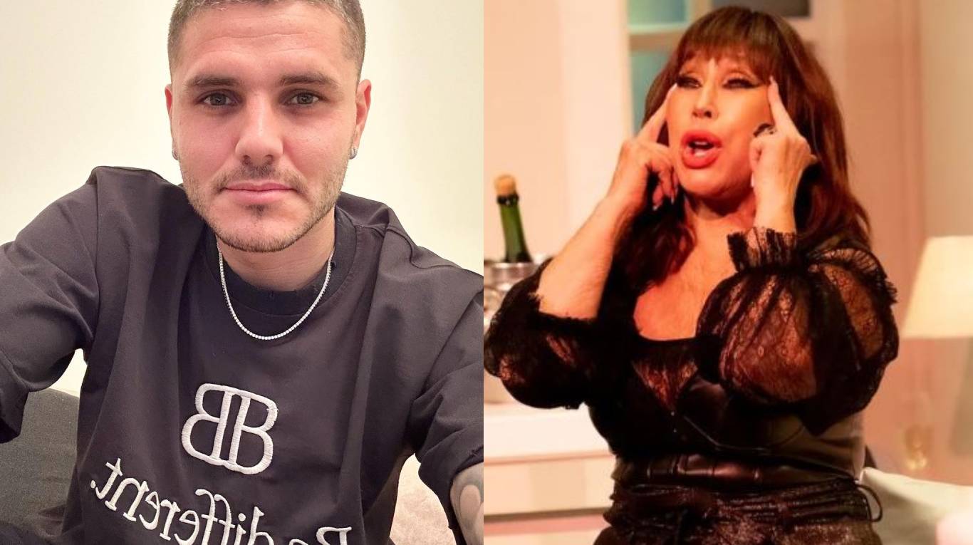 Mauro Icardi le declaró la guerra a Moria Casán. (Foto: instagram/mauroicardi -  @moria_laone by @atomobit)