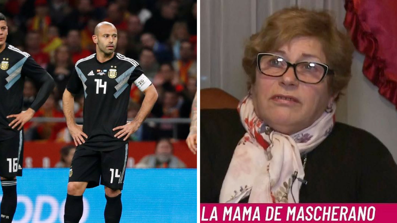 Chicha, la madre de Mascherano le envió fuerzas a su hijo y reconoció: "Siempre quiso dar lo mejor"