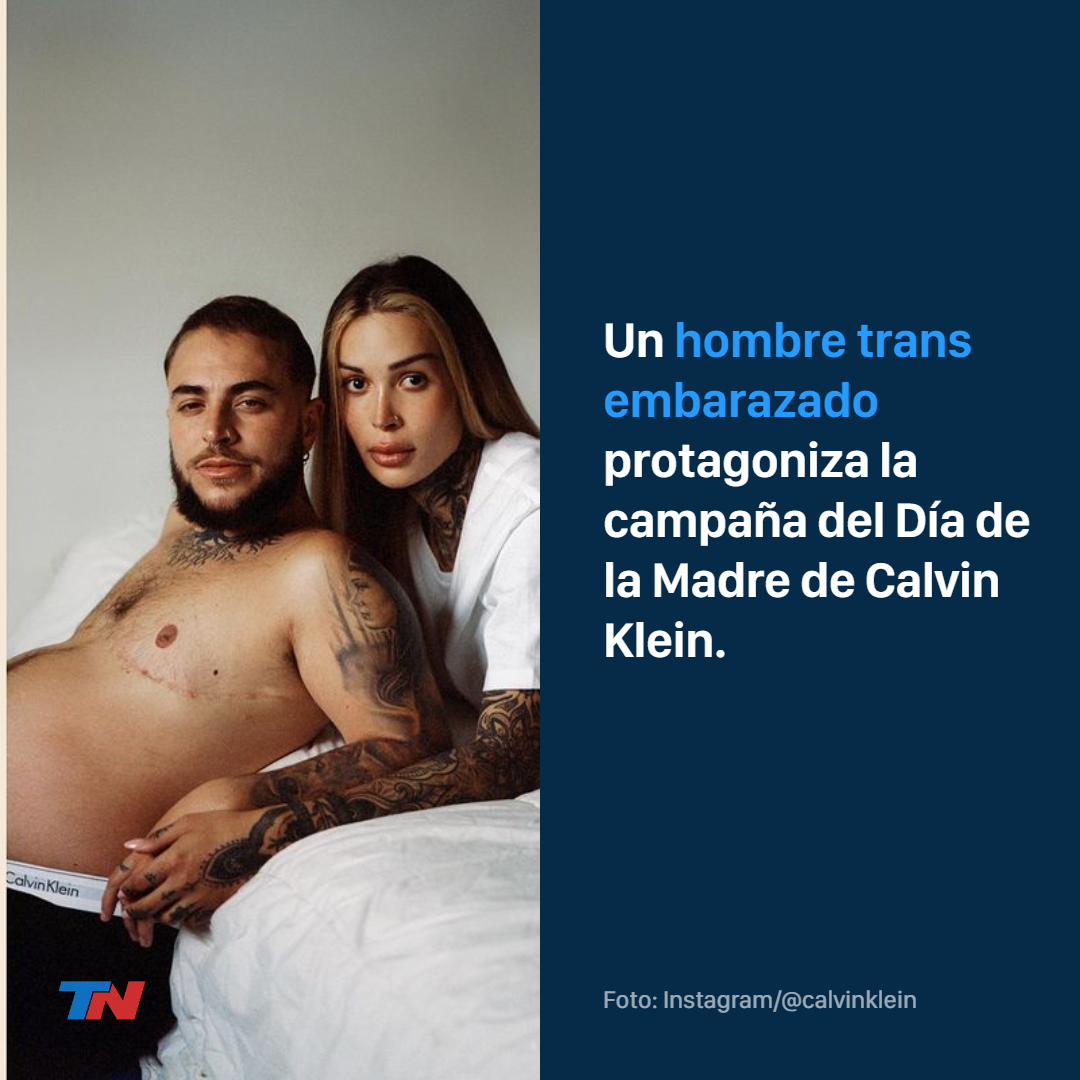 Un hombre trans embarazado protagoniza la campaña del Día de la Madre de Calvin  Klein | TN