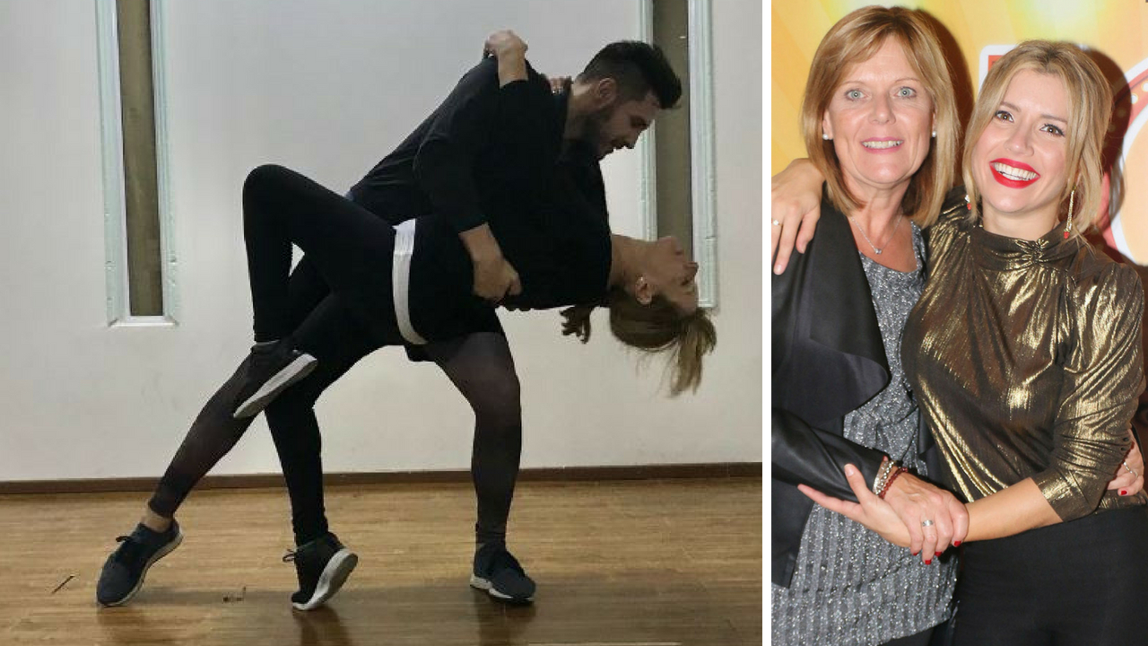 La reacción de Laurita Fernández luego de los primeros ensayos de su mamá para el Bailando