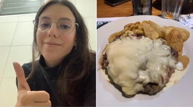 Una joven publicó el ticket de su “merienda para una sola” y se volvió viral por la fortuna que pagó