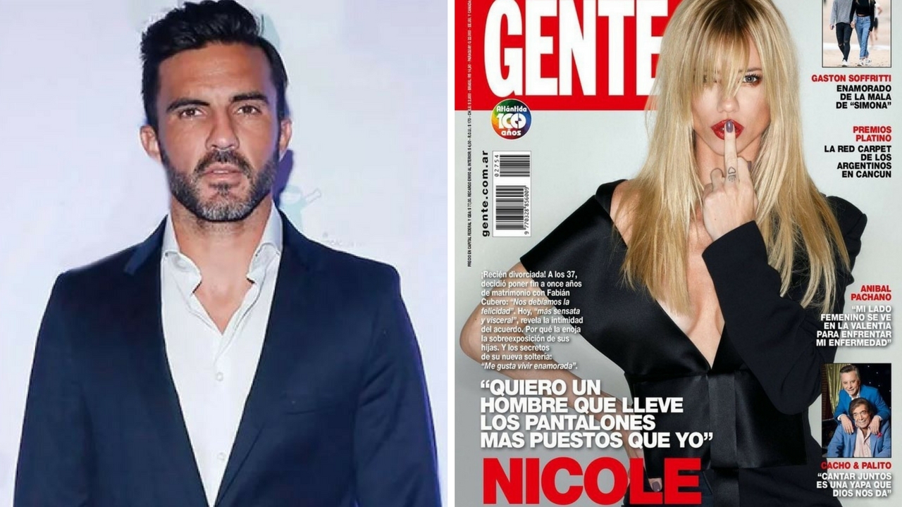 Fabián Cubero, sobre la tapa de Nicole Neumann con un fuerte gesto: “Va a tener que bajar un cambio”