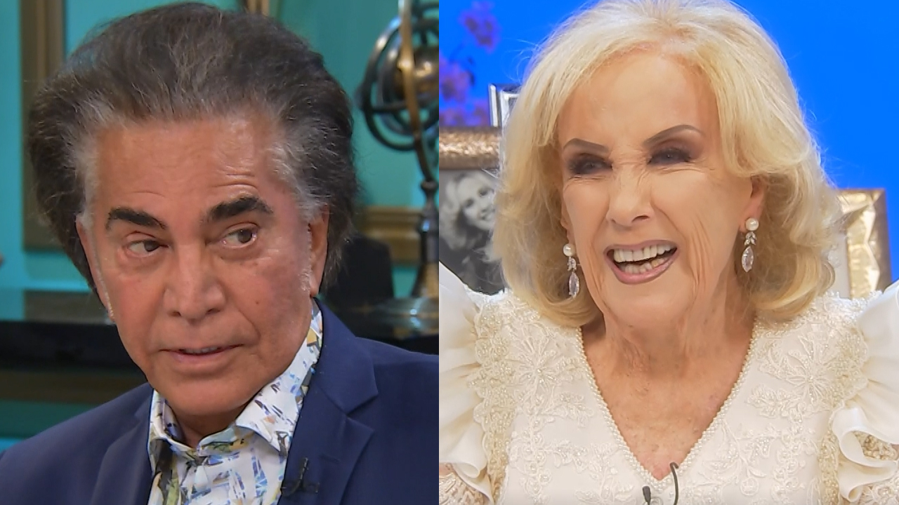 La fuerte declaración del Puma Rodríguez a Mirtha Legrand en su programa. Fotos: Eltrecetv