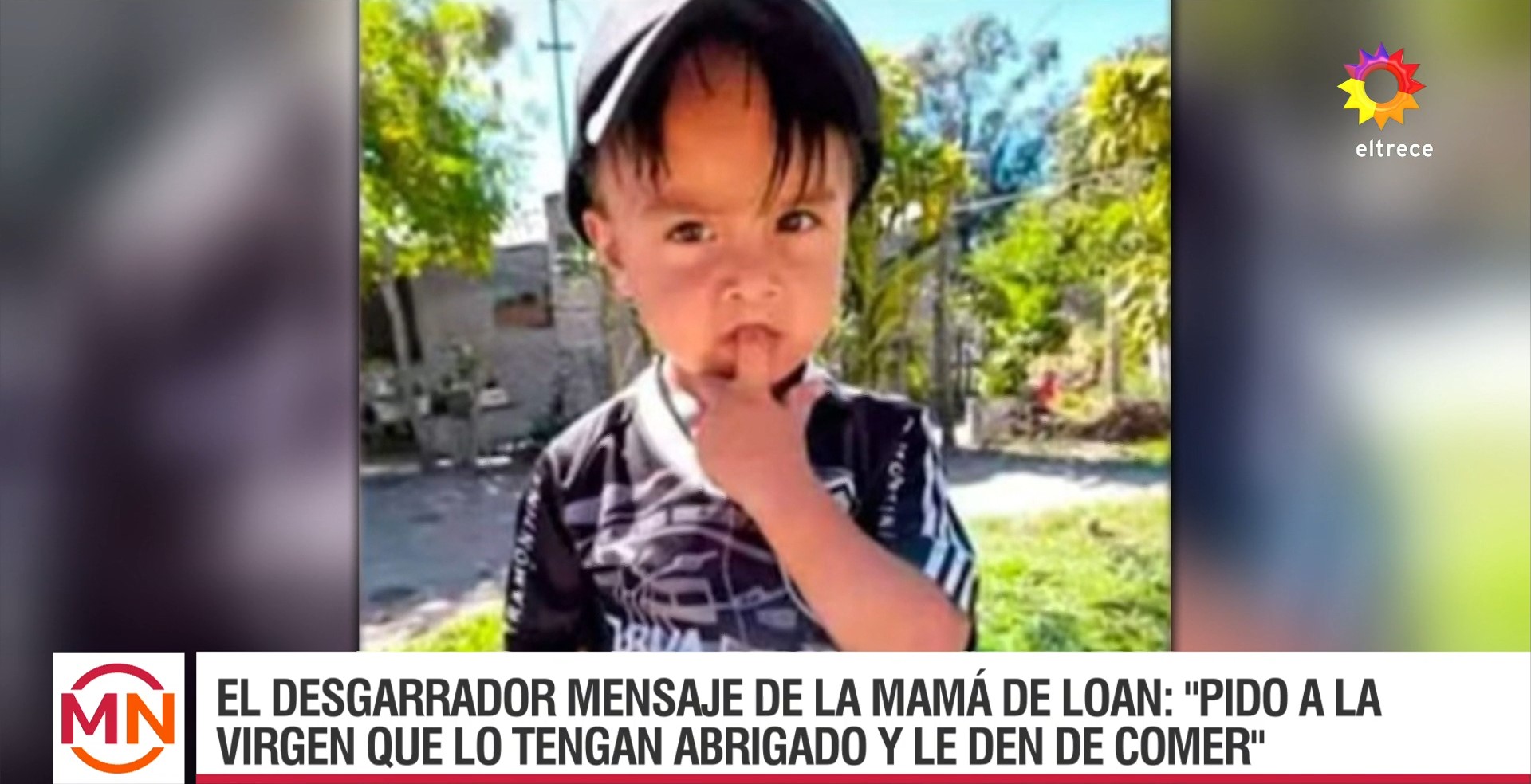 El desgarrador mensaje de la mamá de Loan “a los que lo tienen” para que le  devuelvan a su hijo | eltrece