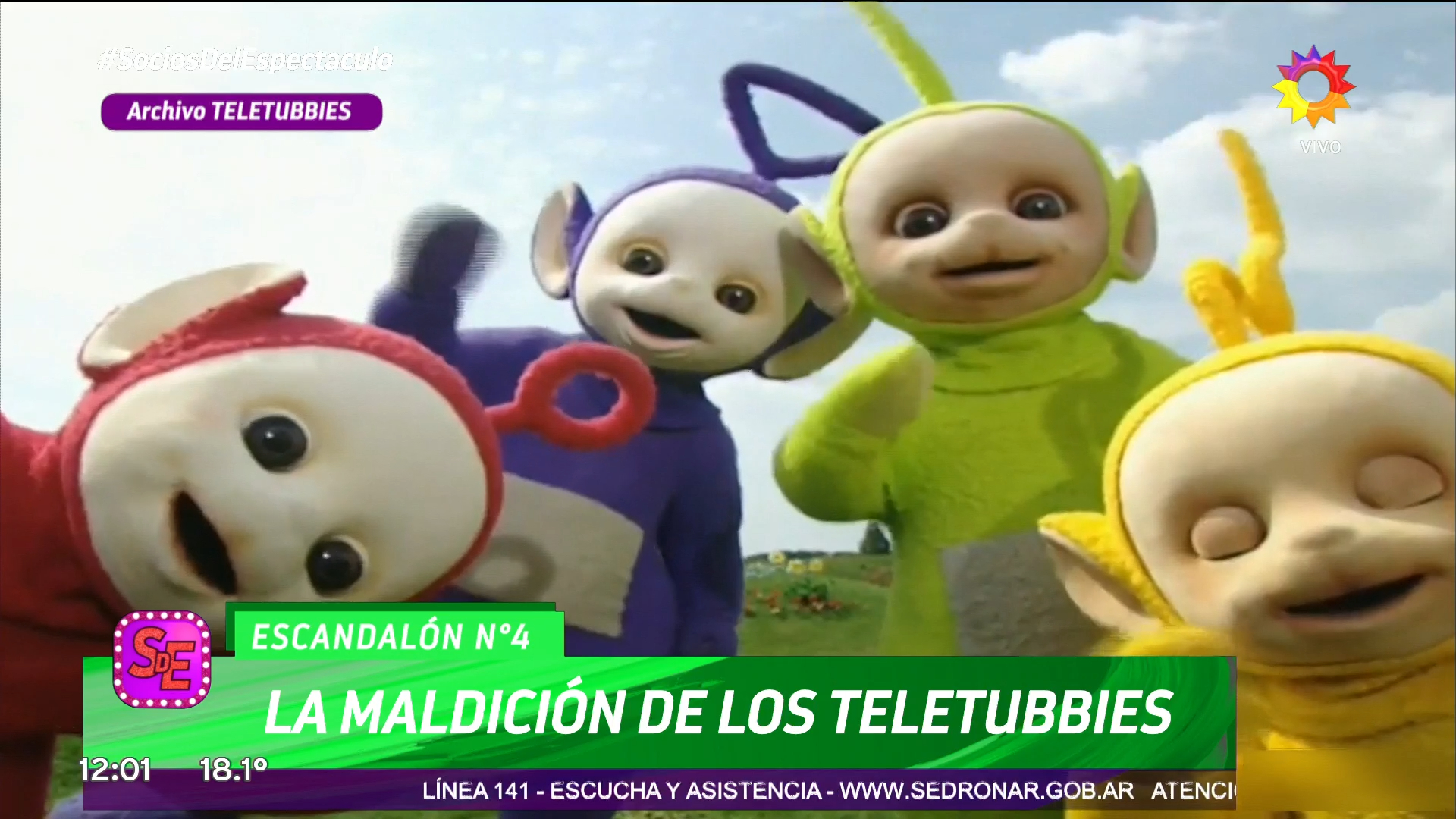 La maldición de los Teletubbies: la sucesión de tragedias que sufrieron sus  protagonistas | eltrece