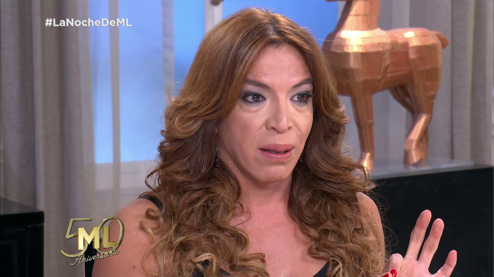 Lizy Tagliani en La noche de Mirtha Legrand