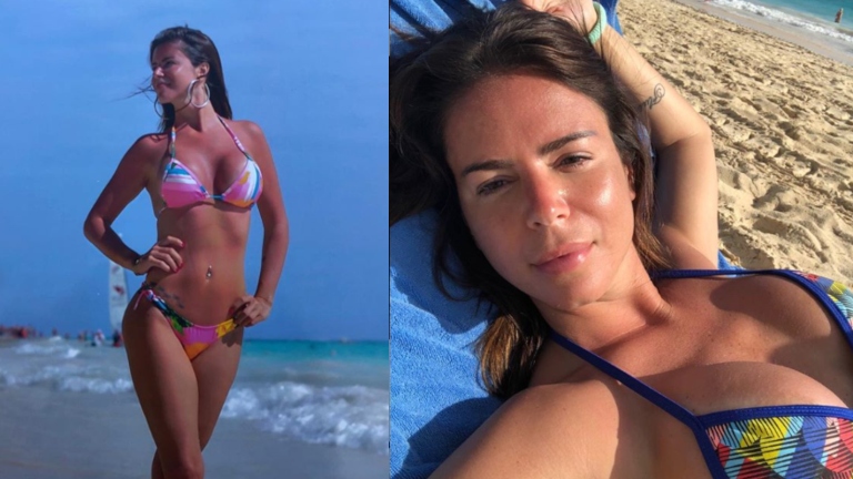 Marianela Mirra y sus fotos súper sensuales en la playa: "Salió producción"  | Ciudad Magazine