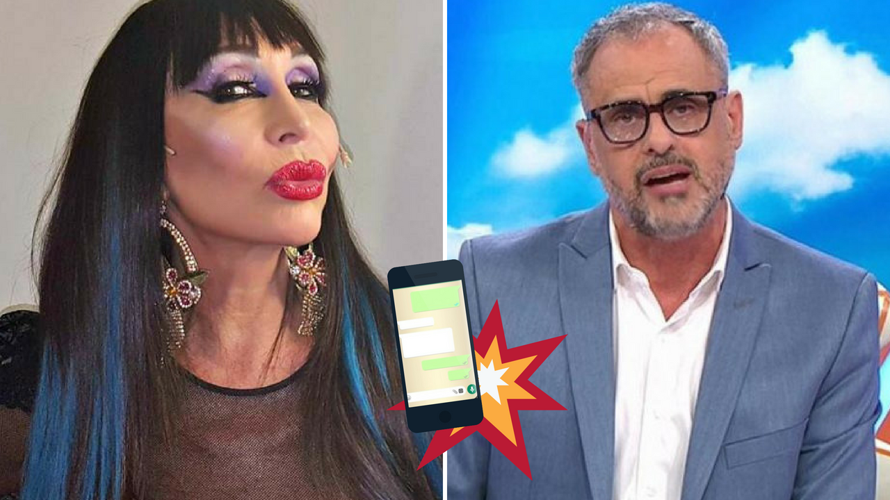 Se filtró un audio de Moria Casán hablando sin filtro sobre el programa de Jorge Rial: "Estaba muy oscuro"