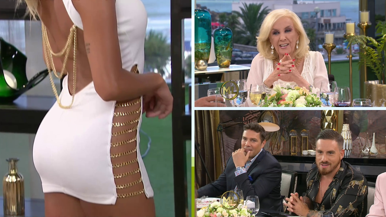 Sol Pérez en Almorzando con Mirtha Legrand 