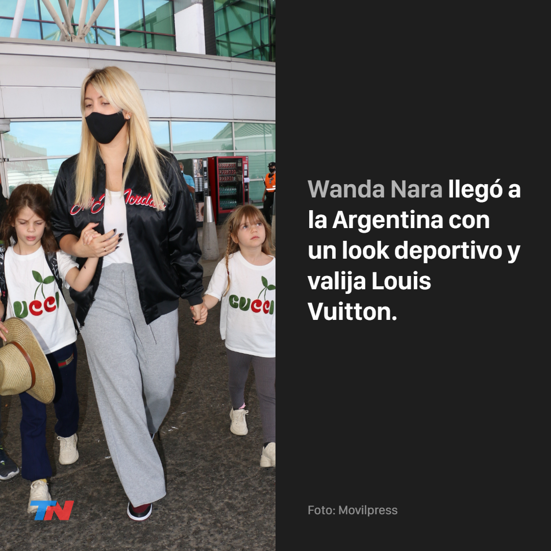 Wanda Nara shopping with her daughter, Isabella at GUCCI and LOUIS