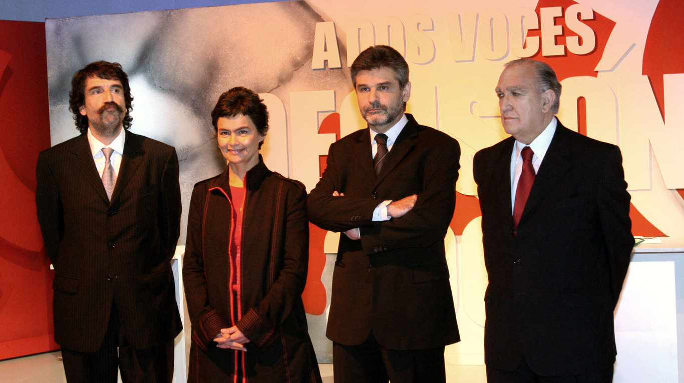 Los candidatos a senadores del debate de 2007. (Foto: DYN/TONY GOMEZ)
