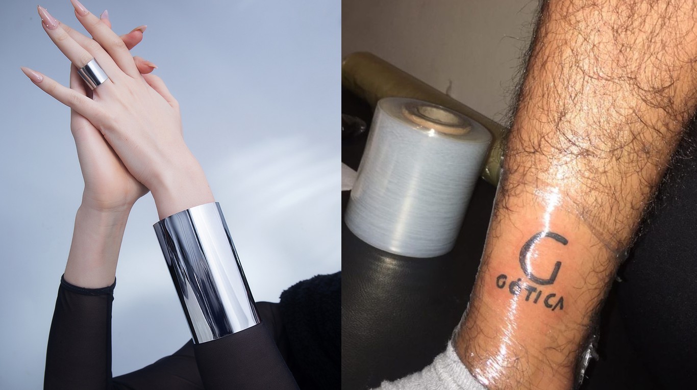 Es fanática de la mayonesa y se tatuó el envase de una marca, pero