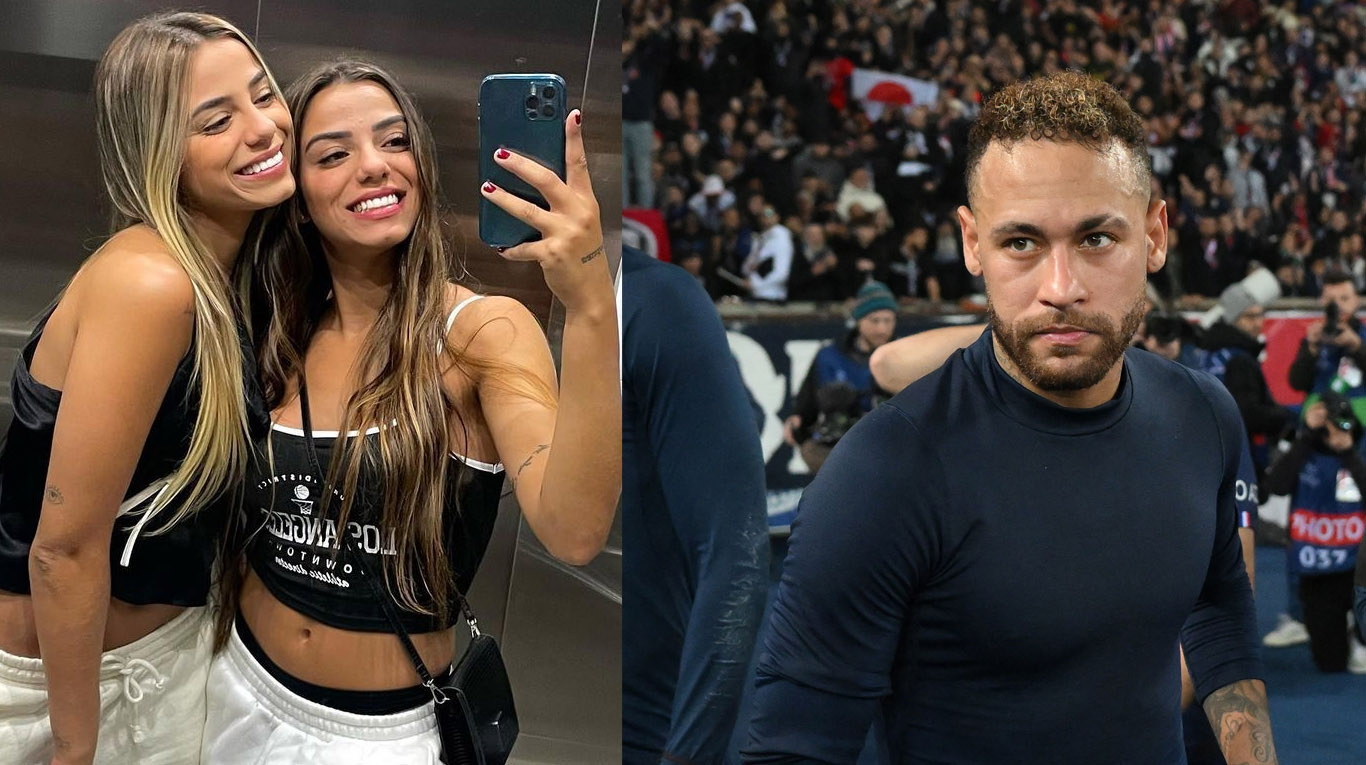 Quiénes son las hermanas gemelas Key y Keyt Alves Ramalho a las que Neymar  les propuso hacer un trío | TN