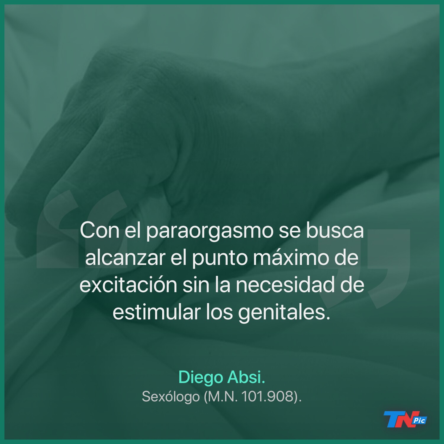 Paraorgasmo: cómo lograr placer sin la intervención de los genitales | TN