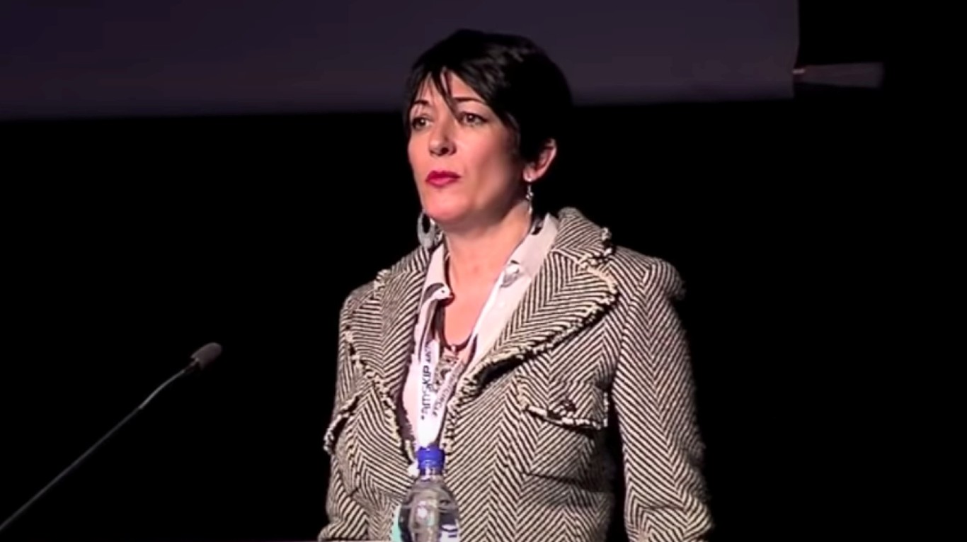 Ghislaine Maxwell, durante una conferencia en 2013.
