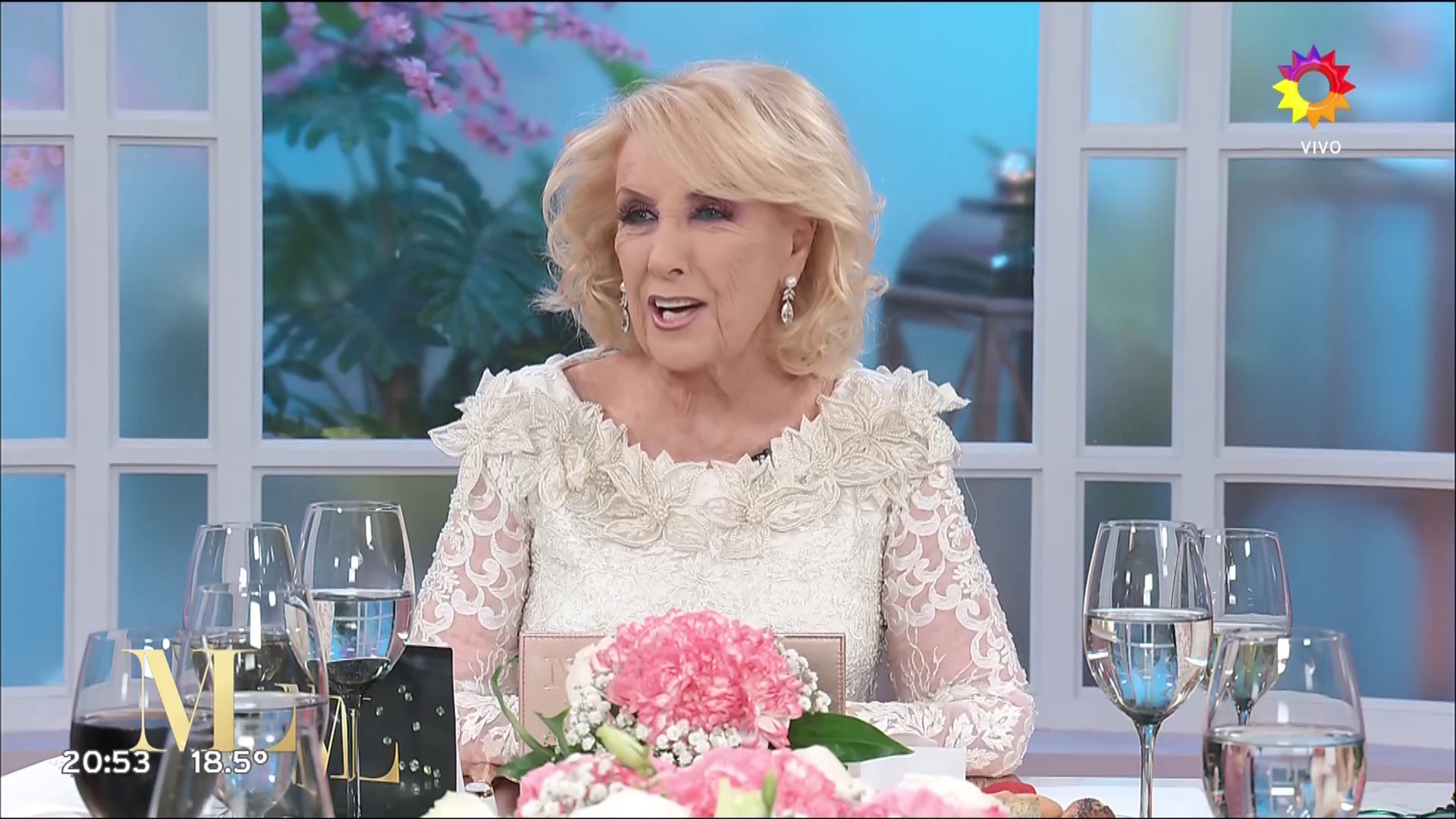 Mirtha Legrand se sorprendió en plena mesaza ante el anuncio de paternidad de un invitado: "Estoy esperando una hija"