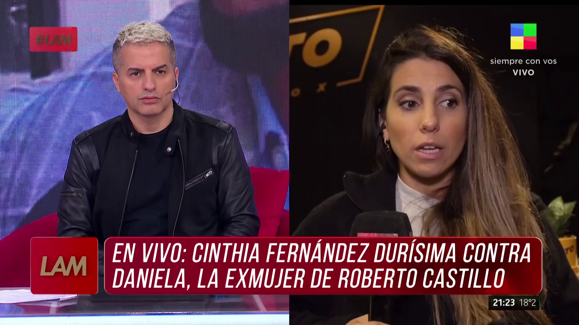 Así es la interna de Cinthia Fernández con la ex de su novio, Roberto  Castillo | Ciudad Magazine