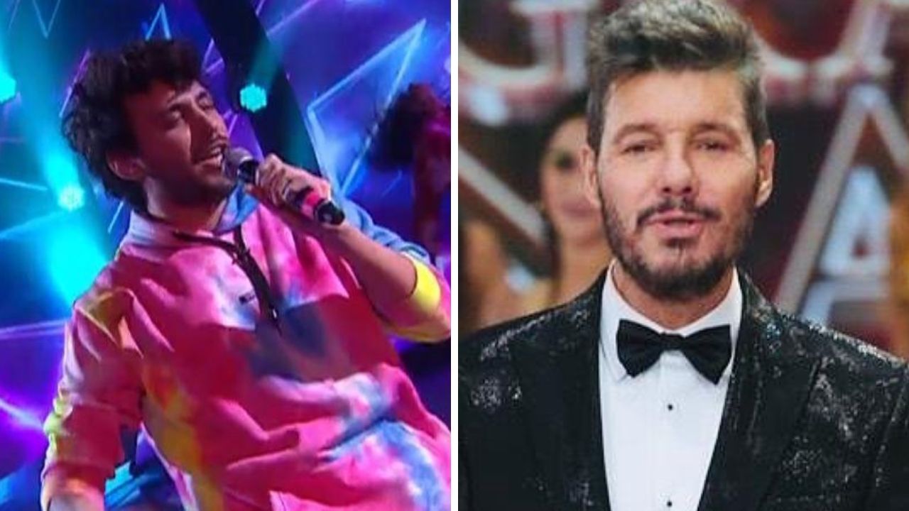 Marcelo Tinelli tuiteó sobre el look de Lizardo Ponce en el Cantando. 