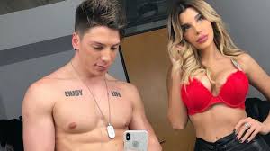 Agustín Reyero y Charlotte Caniggia