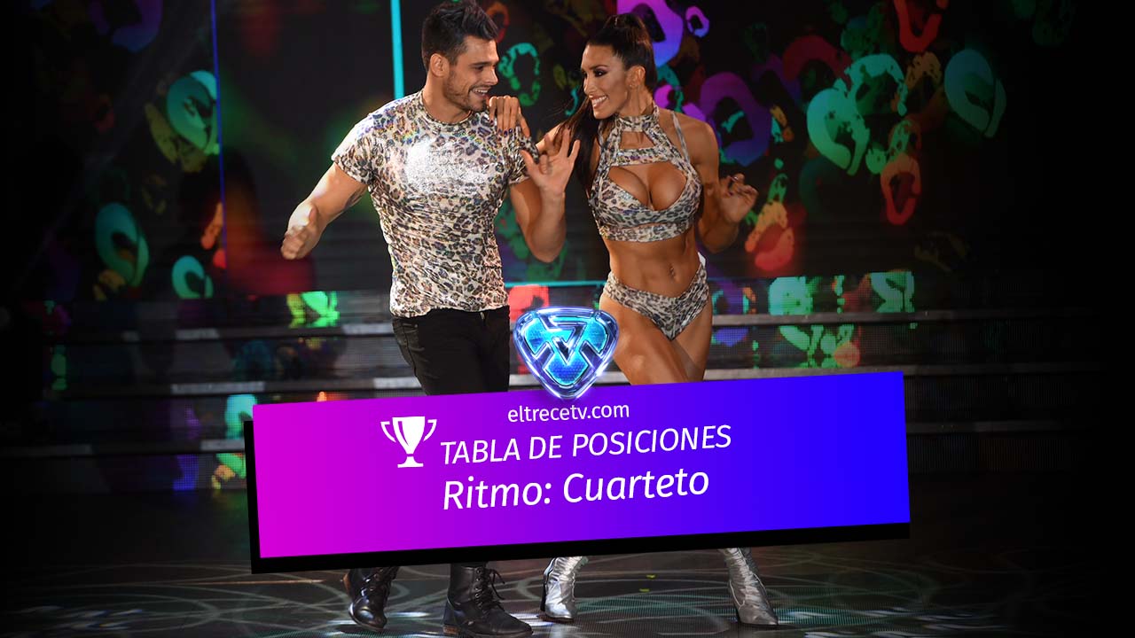 Así quedó la tabla de posiciones al cierre del cuarteto en el Bailando 2018 