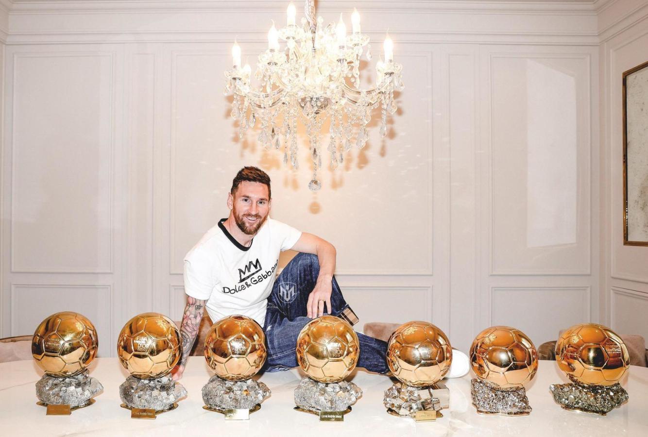 LOS MILLONES DE MESSI EN BALONES DE ORO: cuántos tiene y a cuánto ascenderá su fortuna si gana el OCTAVO | TN