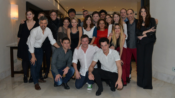 El elenco de Guapas celebró los 100 programas 