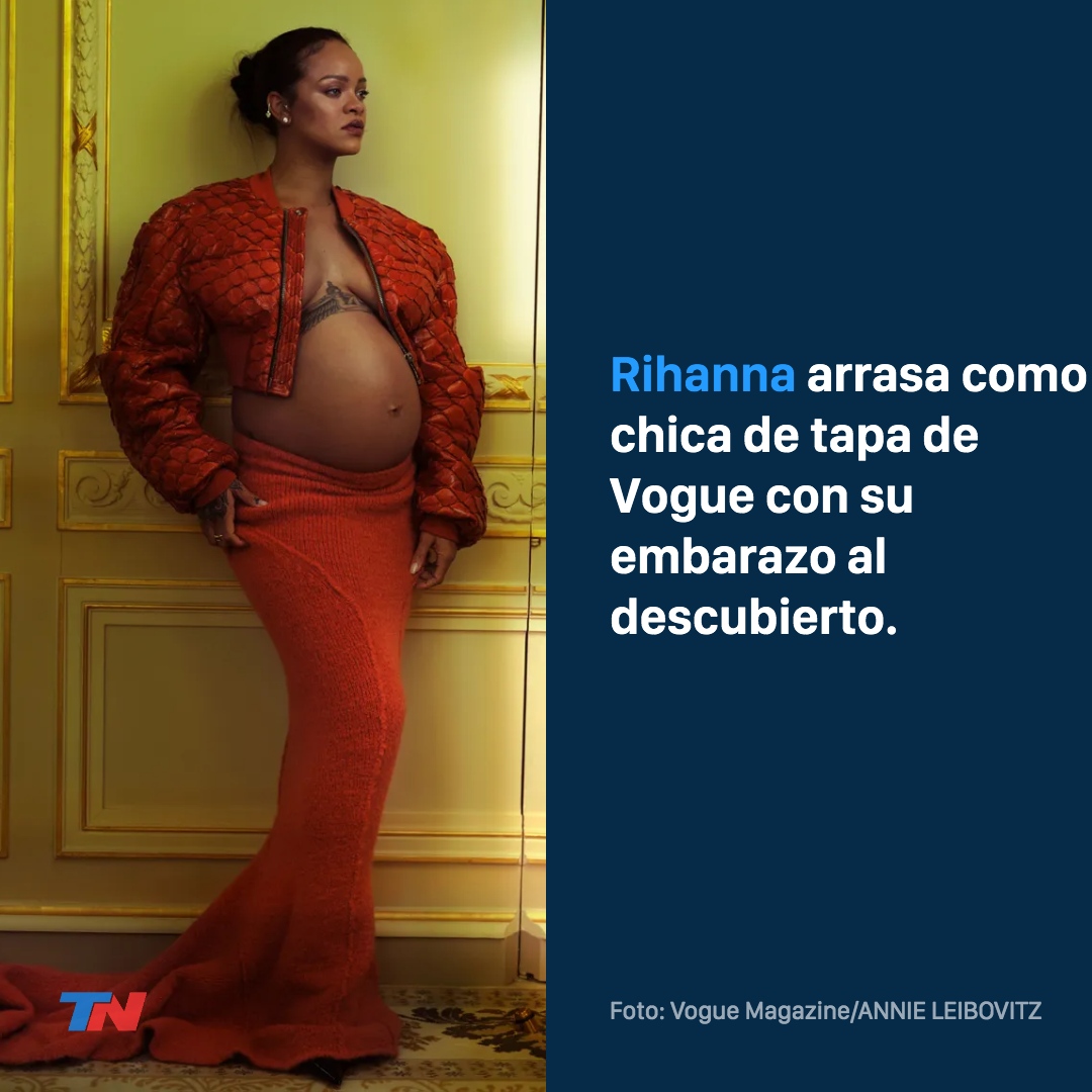 Rihanna modela su vientre en campaña de Louis Vuitton