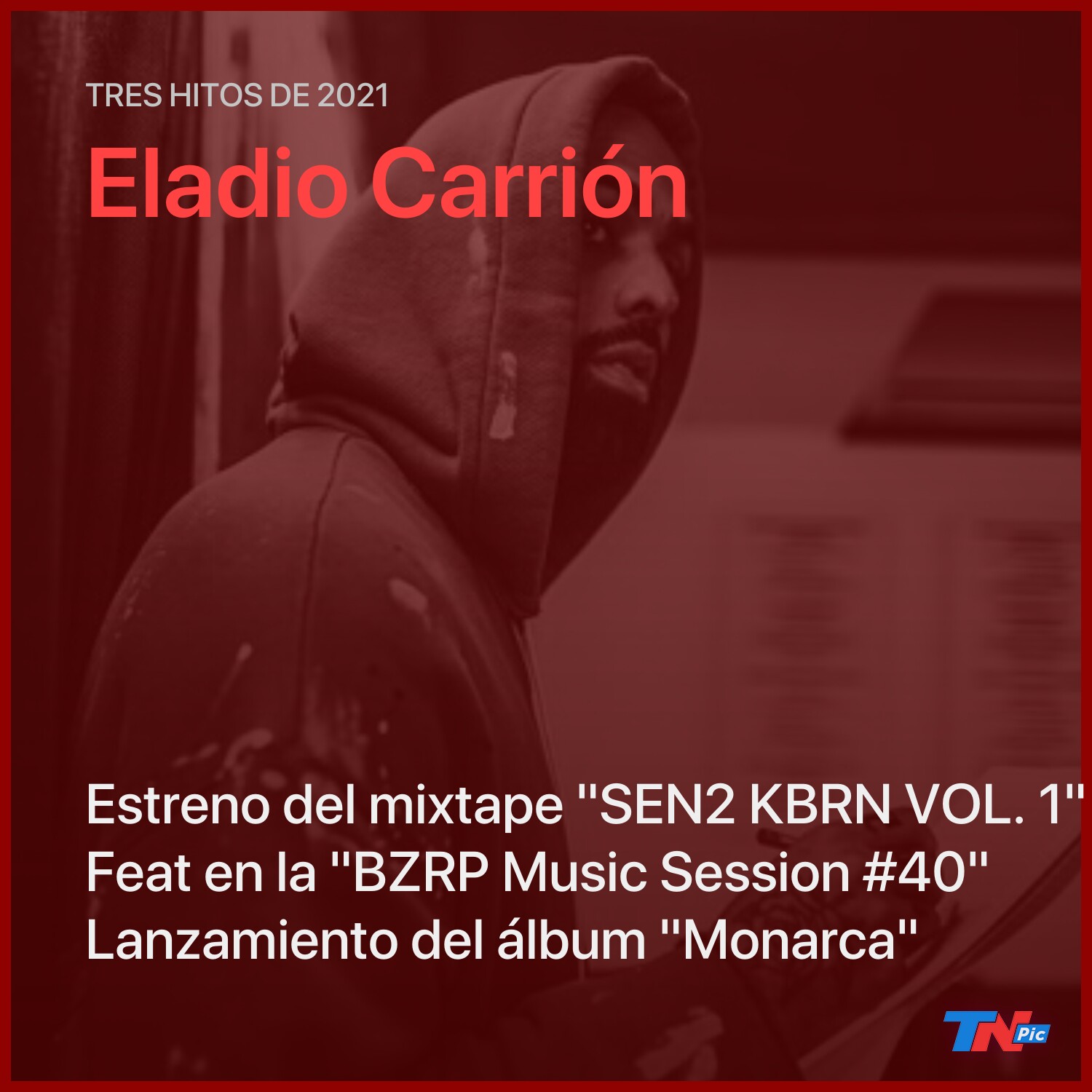 Eladio Carrión presenta su segundo trabajo discográfico: Monarca
