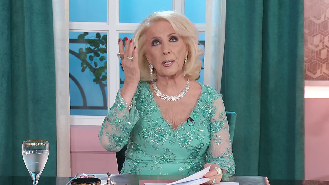 El sentido adiós de Mirtha Legrand a Silvia Montanari: "Pobrecita, que en paz descanse"