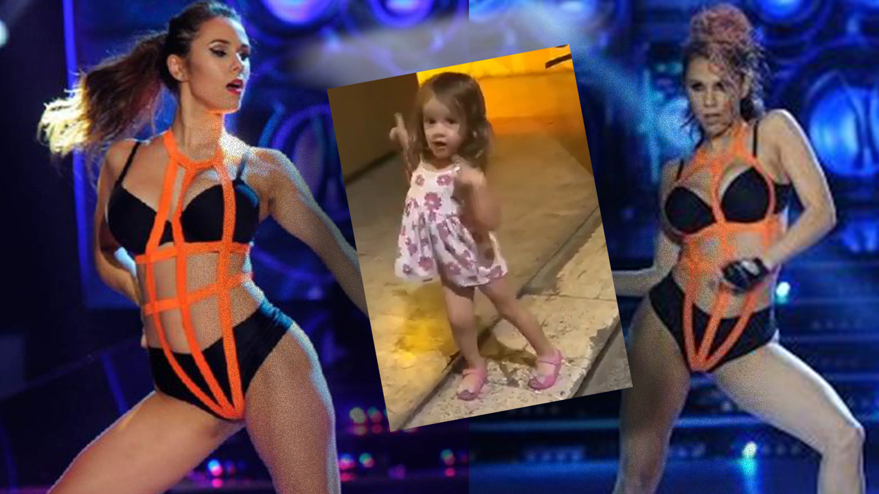 ¡Bailarina como la mamá! El video de Elenita, la hija de Barby Silenzi, que demuestra que lleva el ritmo en la sangre