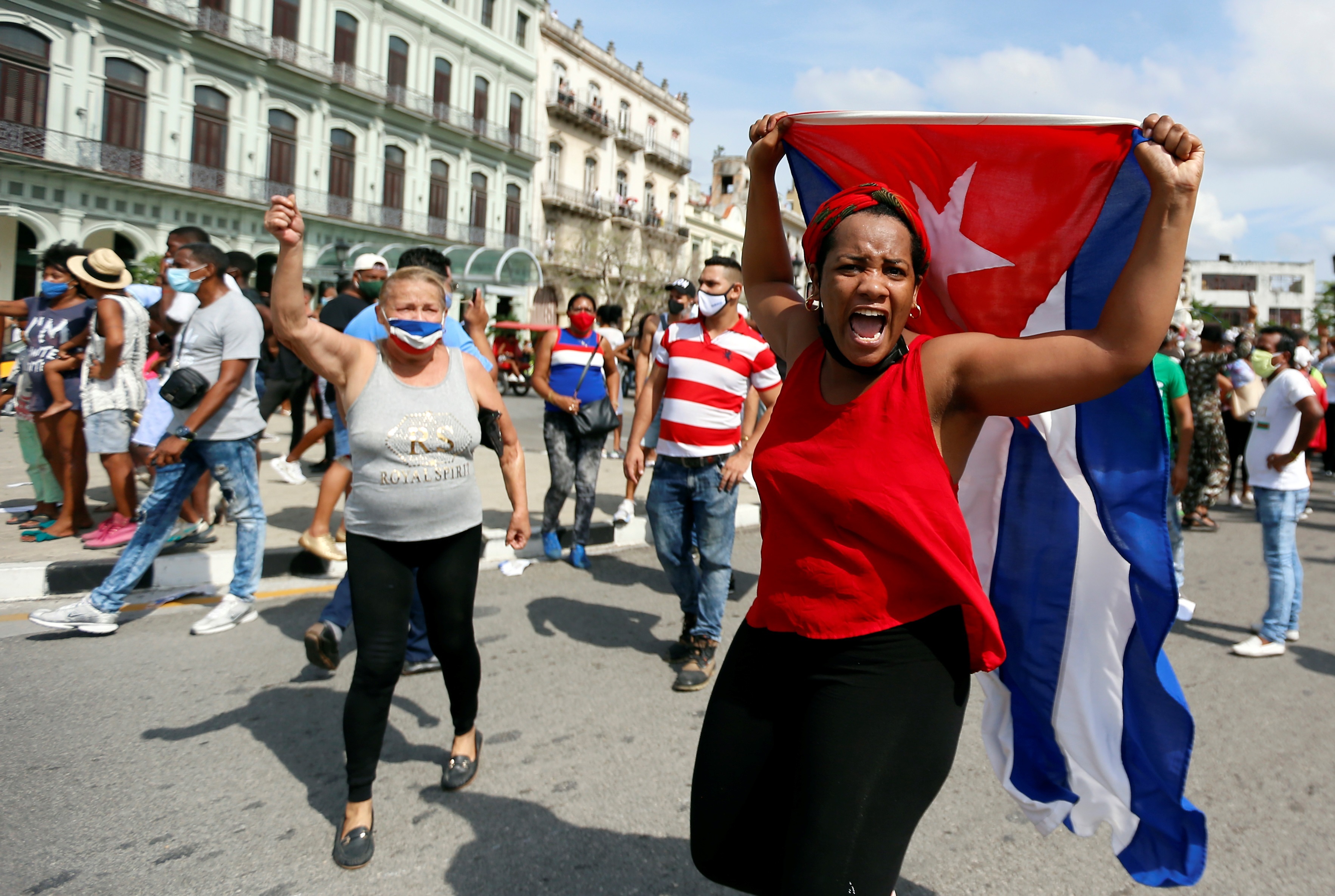 🔴Las protestas en Cuba desataron una crisis sin precedentes en la isla