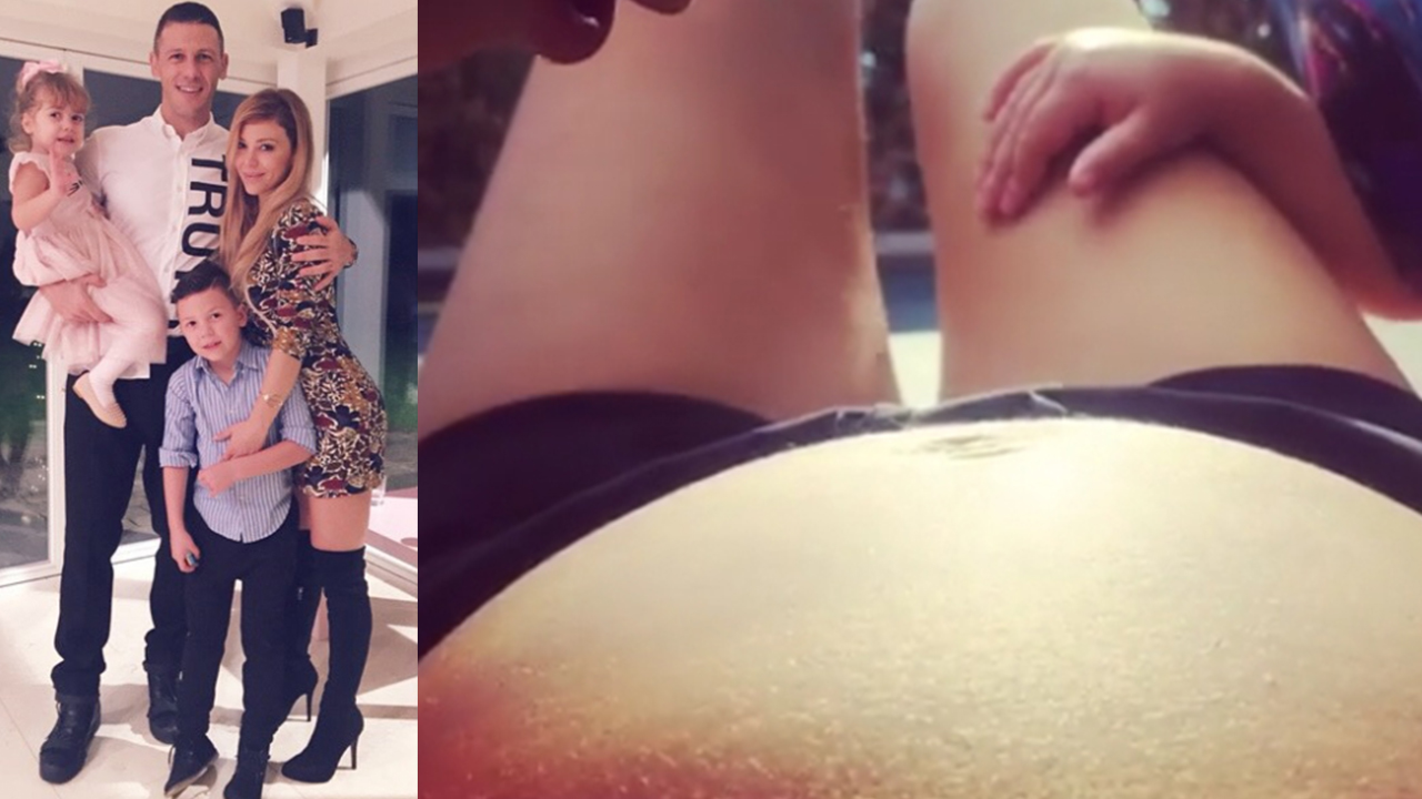 Bebé parlanchín: Evangelina Anderson mostró la primera ecografía de su futuro hijo y… parece que hablara 