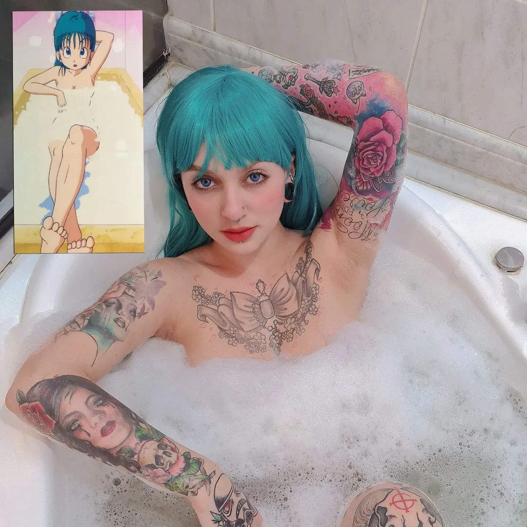 Al BORDE DE LA CENSURA: una influencer brasilera hizo un cosplay de Bulma  de Dragon Ball en la bañera y encendió las redes sociales | TN