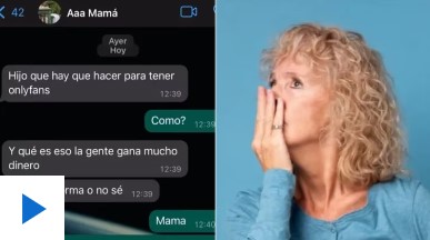 “Debe ser una broma”: una mamá le hizo una pregunta a su hijo sobre OnlyFans y lo descolocó