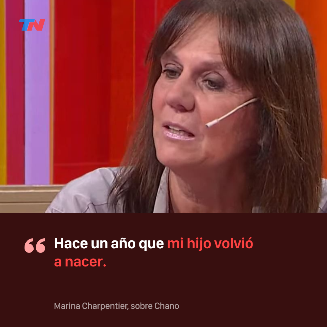 La madre de Chano Charpentier habló sobre el dolor de ver sufrir a su hijo