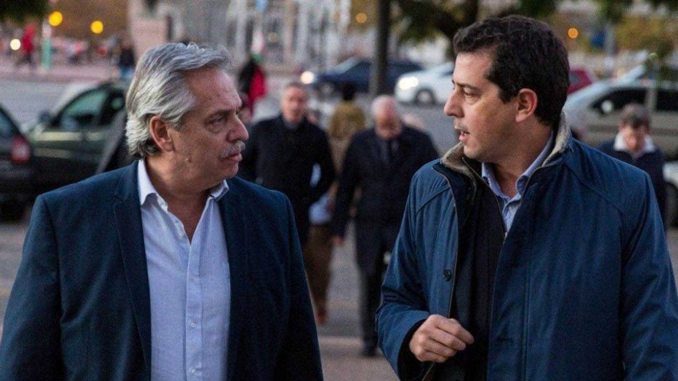 Confianza rota: Alberto Fernández tendría resuelta la salida de Eduardo Wado de Pedro del Gobierno (foto: NA).