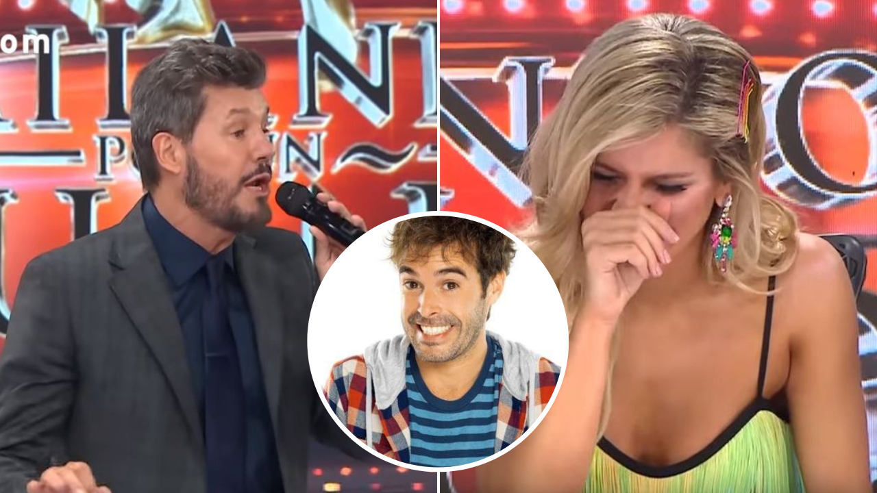 ¡Qué momento! Tinelli enganchó justo a Laurita cuando chateaba con Cabré: "¿Y qué le decía Nico?"