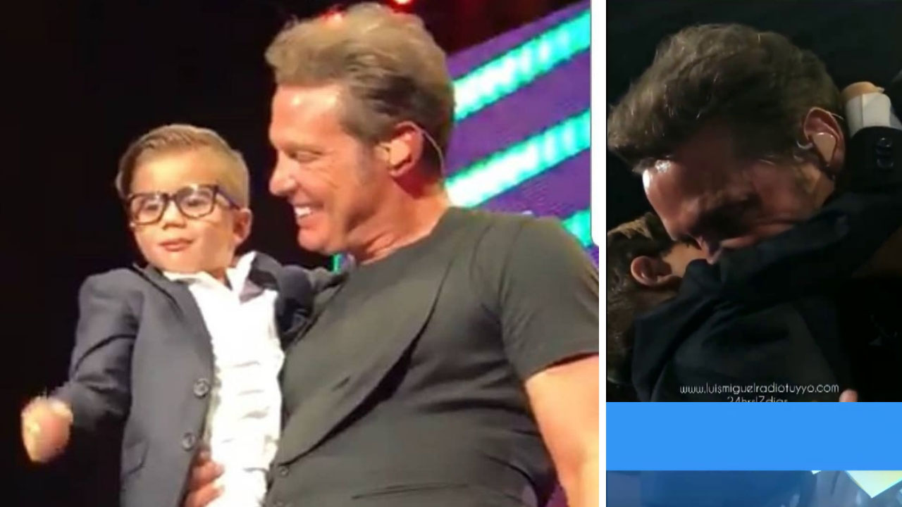 Luis Miguel se mostró muy cariñoso con un nene y lo trataron de hipócrita