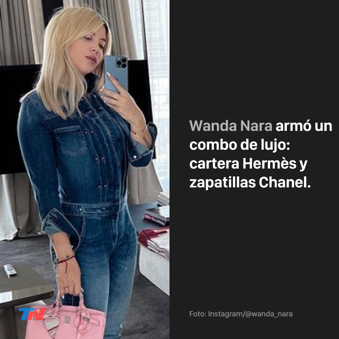 Wanda Nara presume su lujosa cartera Hermes Birkin y su abrigo