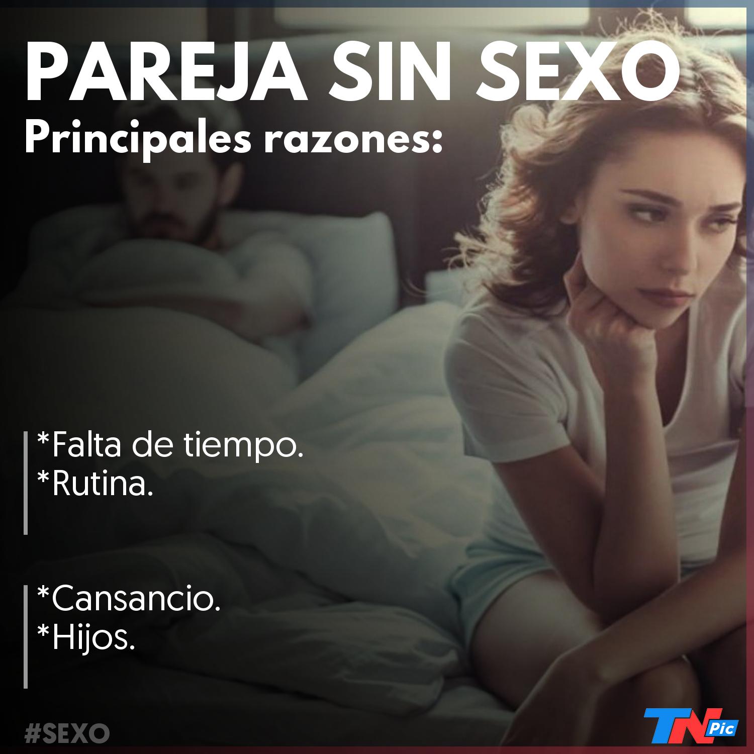 Las razones más comunes por las que los matrimonios dejan de tener sexo | TN